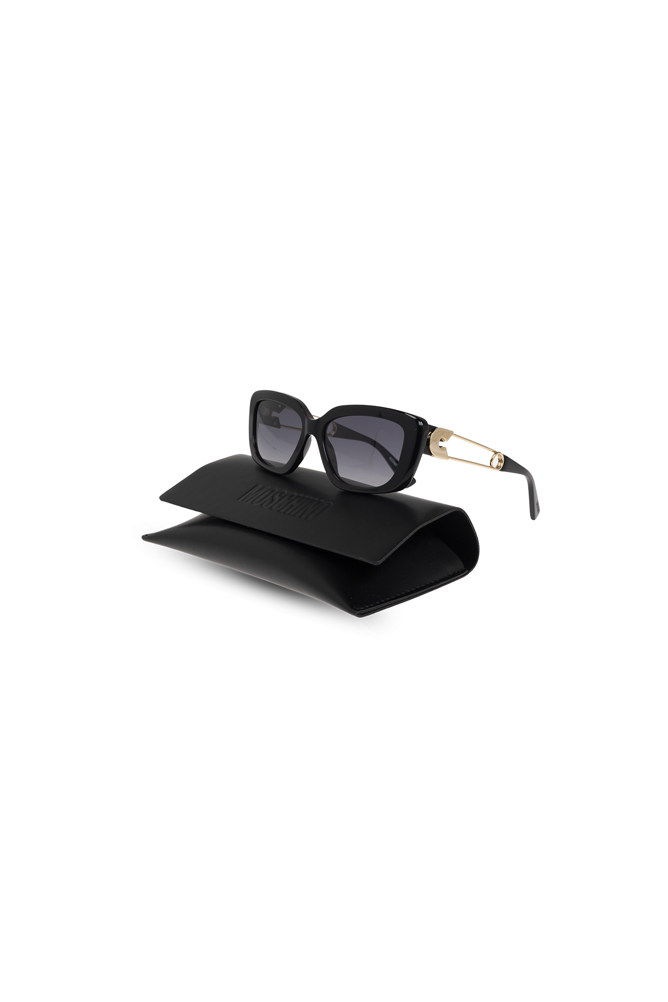 Black Sunglasses Moschino - Vitkac Italy